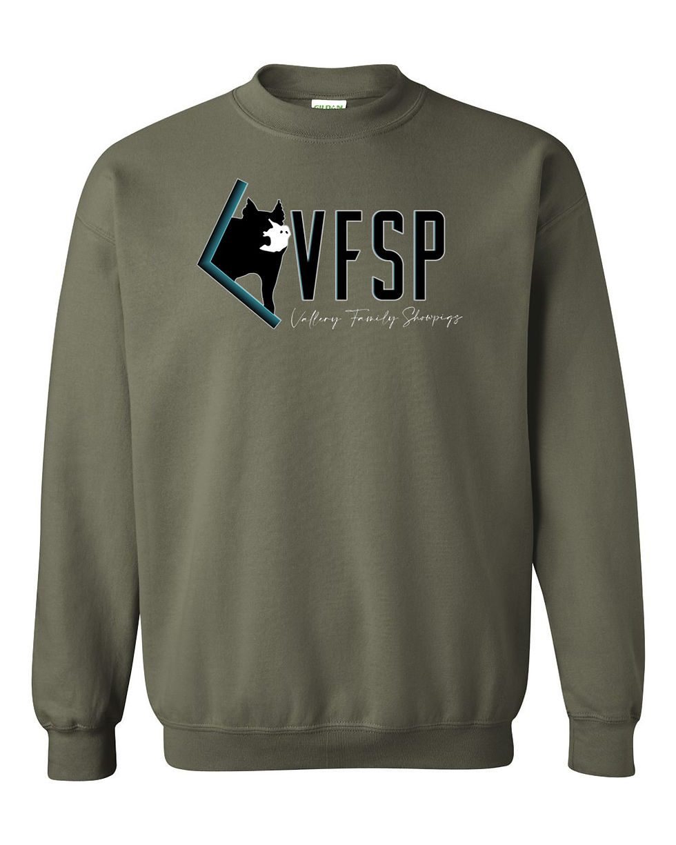 Thumbnail: Vallery Show Pigs - Crew - Youth/Adult/Unisex - Gildan