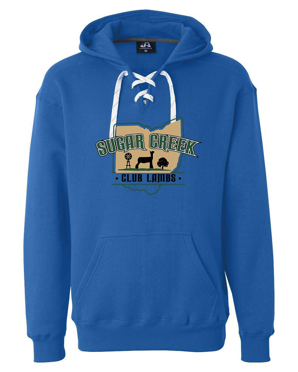 Thumbnail: Sugar Creek - Adult/Unisex - Lace Up Hoodie - JA8830