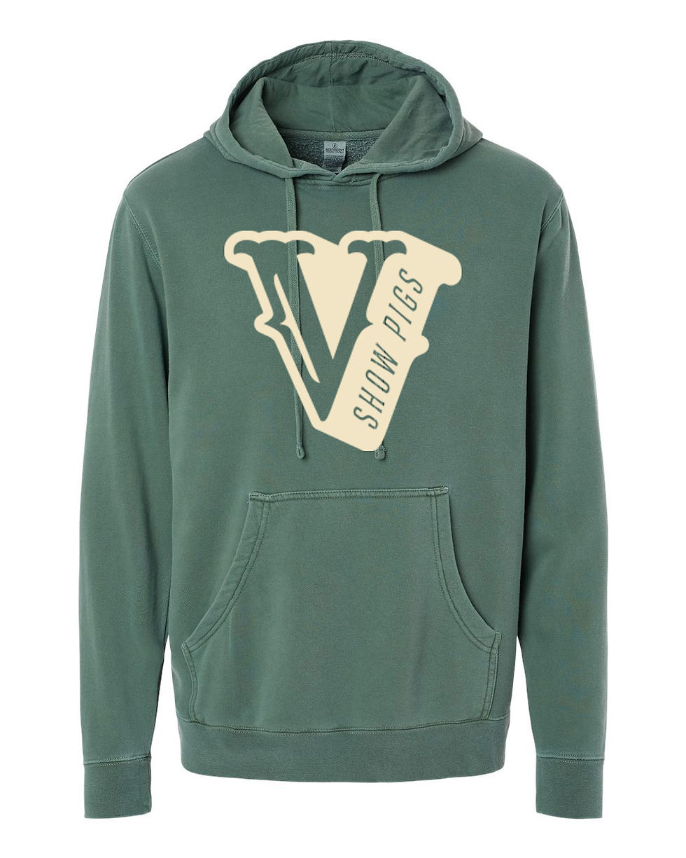 Thumbnail: Vegas Show Pigs - Comfort - Youth/Adult/Unisex - Solid Hoodie - PRM4500