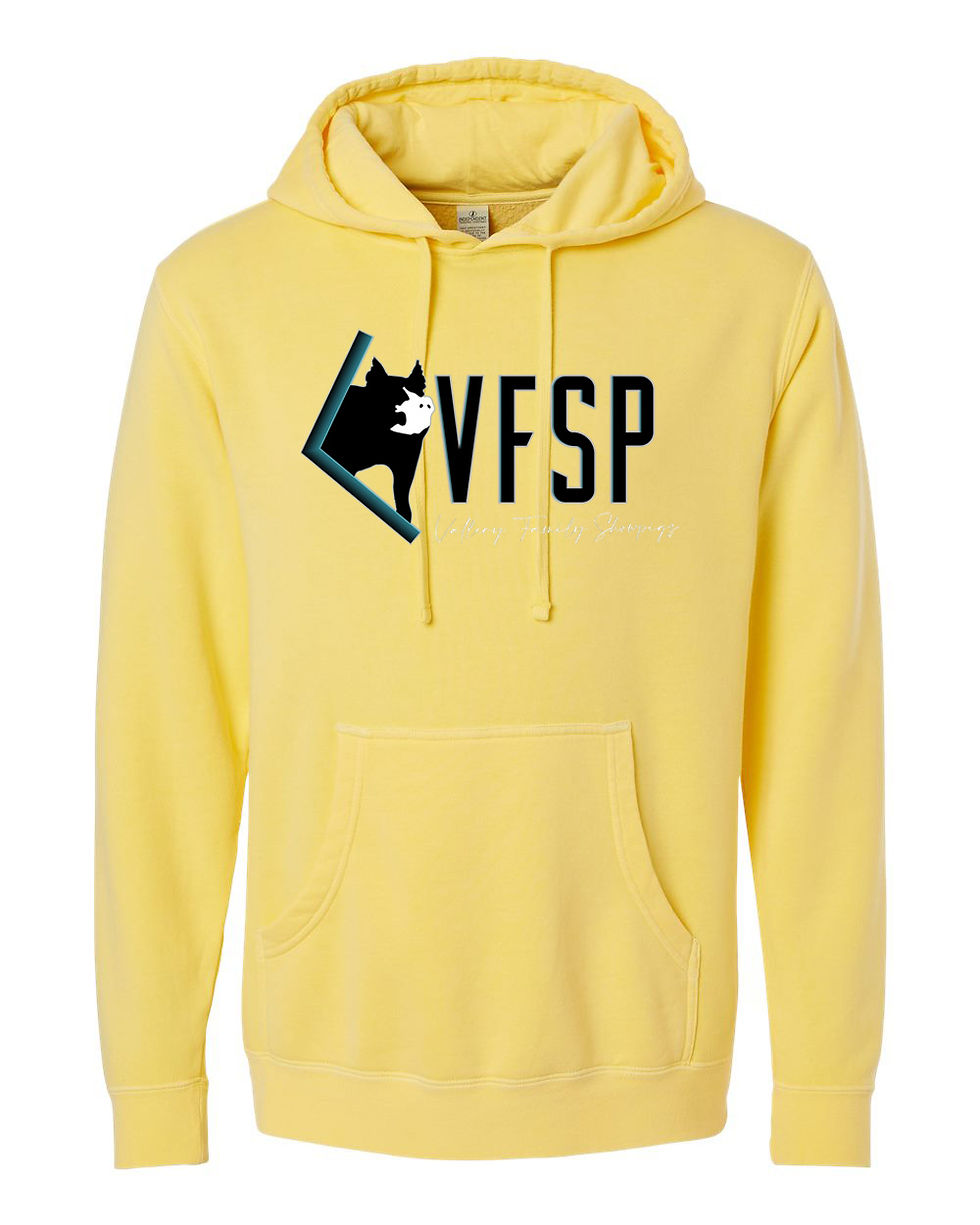 Thumbnail: Vallery Show Pigs - Comfort - Adult/Unisex - Solid Hoodie - PRM4500
