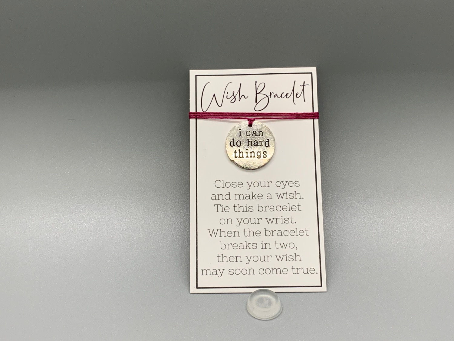 “I Can Do Hard Things” - Wish Bracelet