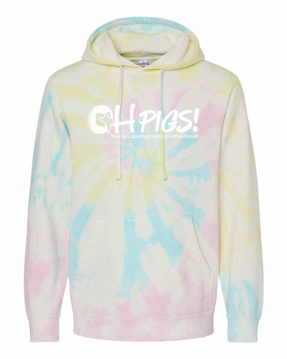 Thumbnail: OH Pigs - Midweight Tie-Dye - Youth/Adult/Unisex - 4500TD - Logo