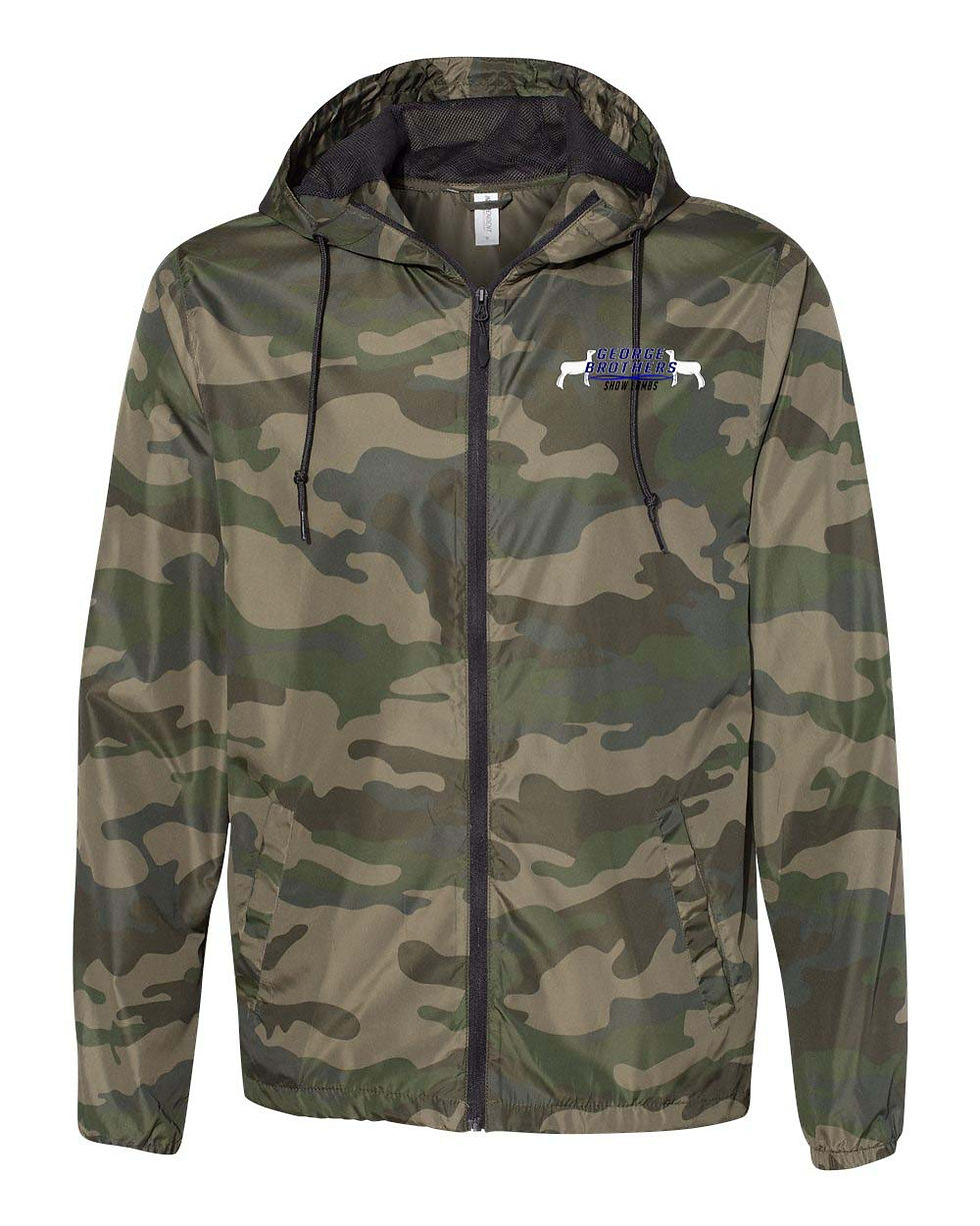 Thumbnail: George Bros. - Adult - Full Zip - Windbreaker - 54LWZ