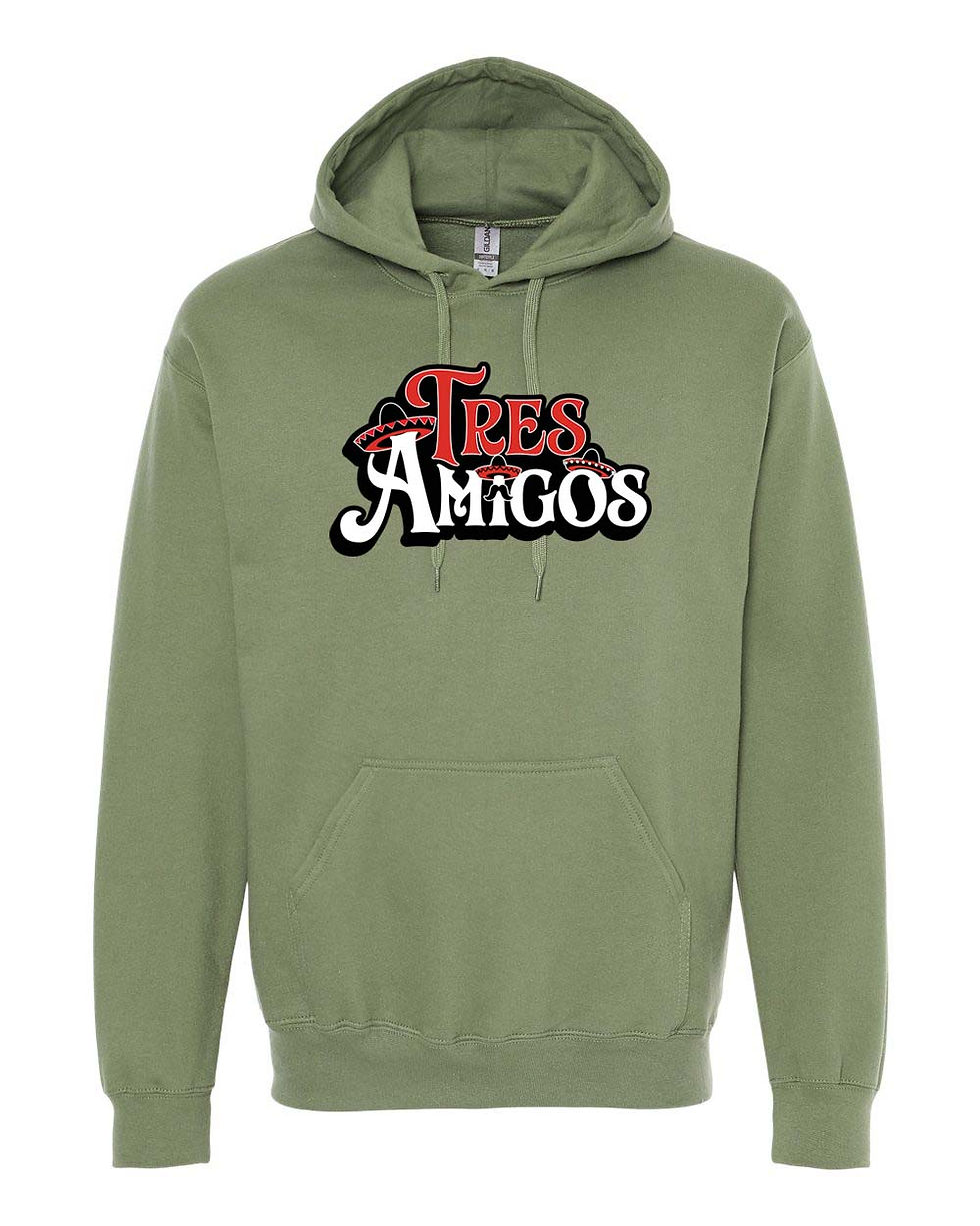 Thumbnail: BCL - Tres Amigos - Gildan Softsyle Hoodie - Adult/Youth/Unisex - SF500