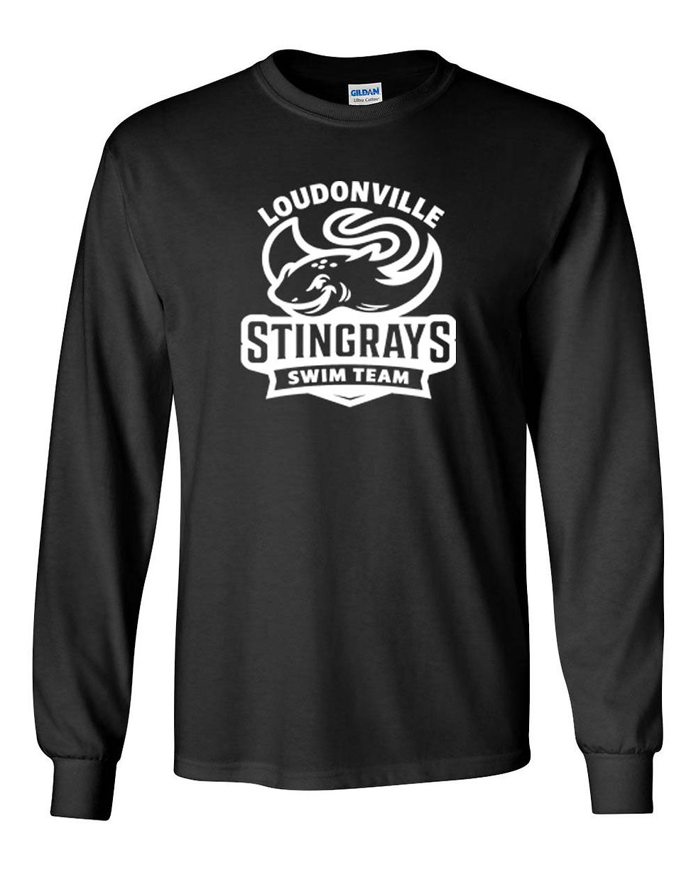Thumbnail: Stingray Swim - Long Sleeve Tee - Adult/Youth/Unisex - Gildan