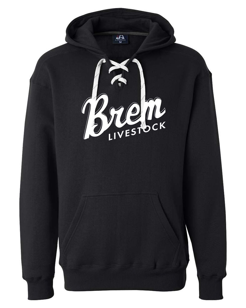 Thumbnail: Brem - Adult/Unisex - Lace Up Hoodie - JA8830