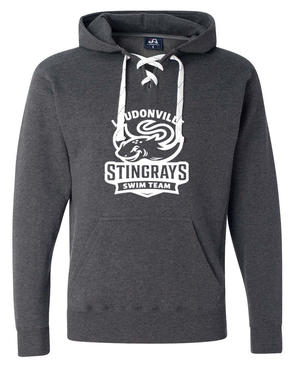 Thumbnail: Stingray Swim - Adult/Unisex - Lace Up Hoodie - JA8830