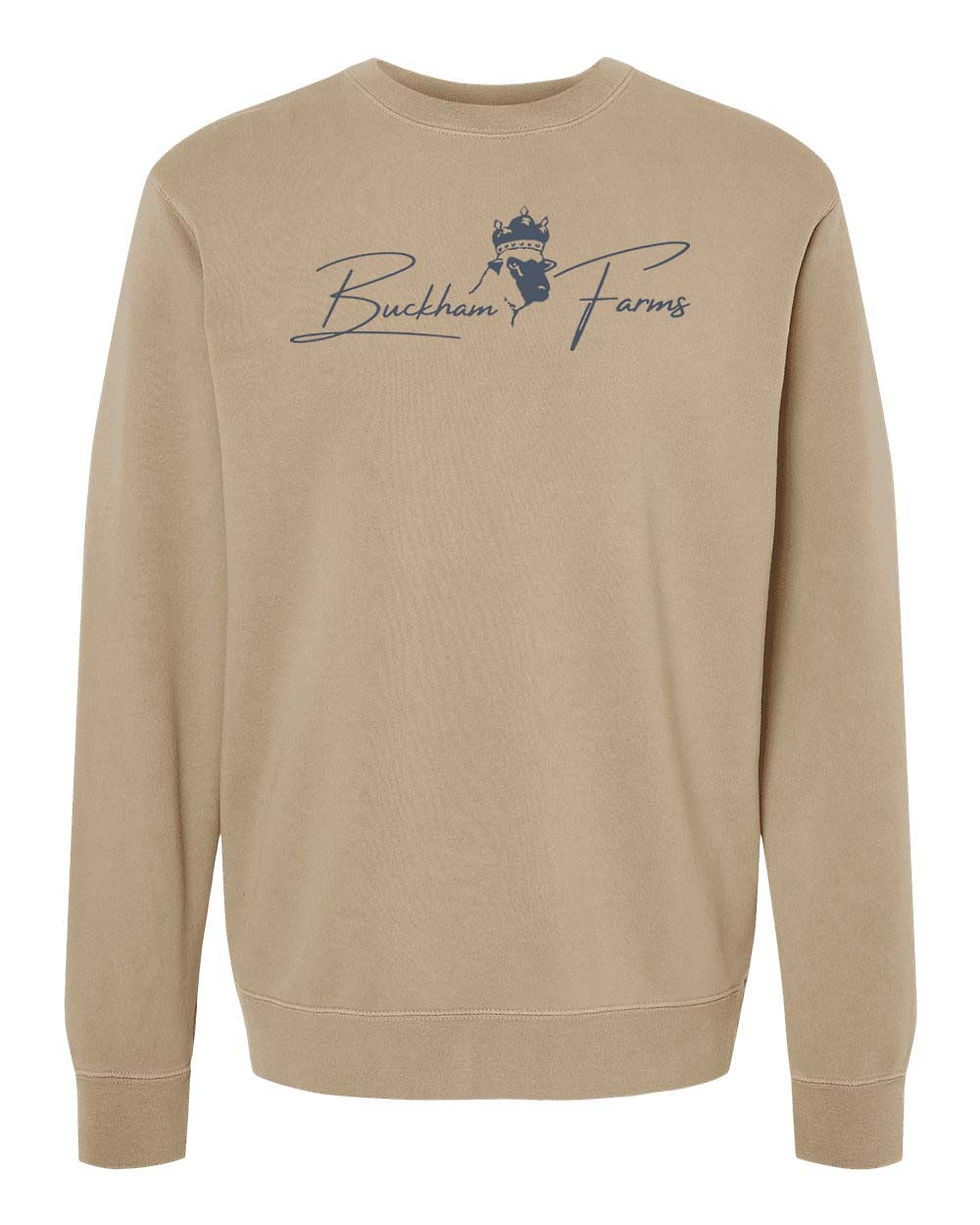 Thumbnail: Buckham - Comfort Pigment-Dyed Crew - Adult - PRM3500