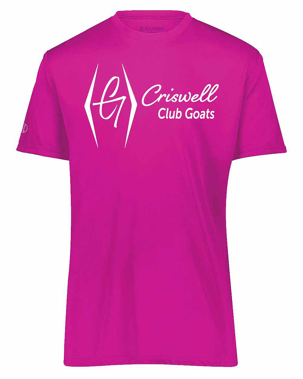 Thumbnail: Criswell Club Goats  - Performance Tee - Adult/Youth/Unisex - 222818
