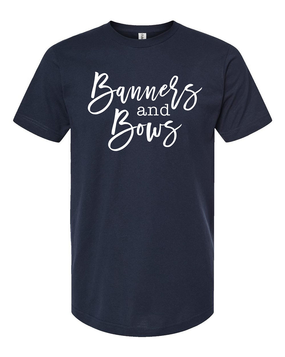 Thumbnail: "Banners and Bows" - Softstyle - Toddler/Youth/Adult - All Styles