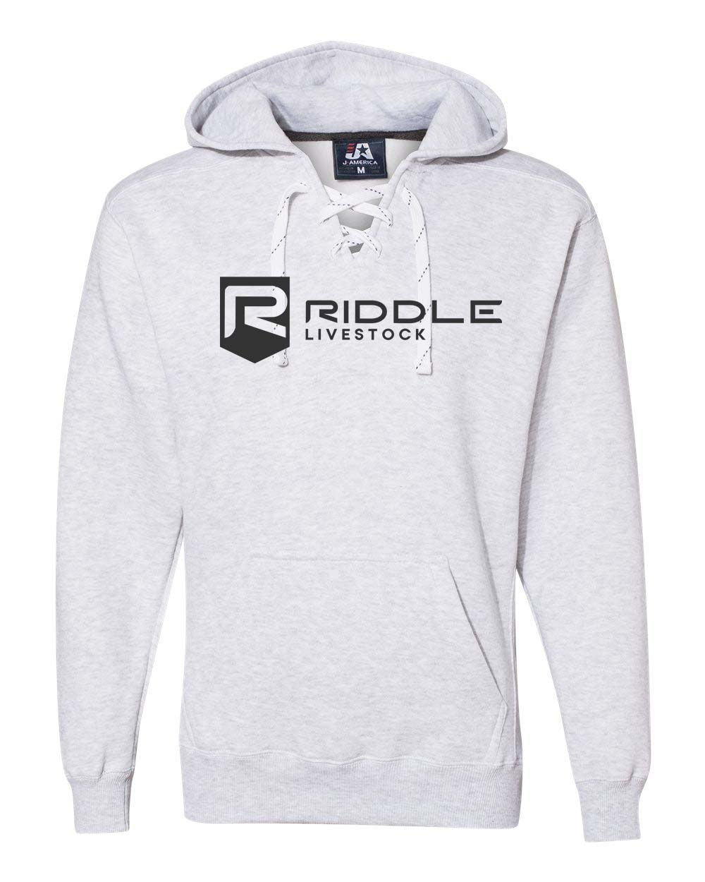 Riddle - Adult/Unisex - Lace Up Hoodie - JA8830