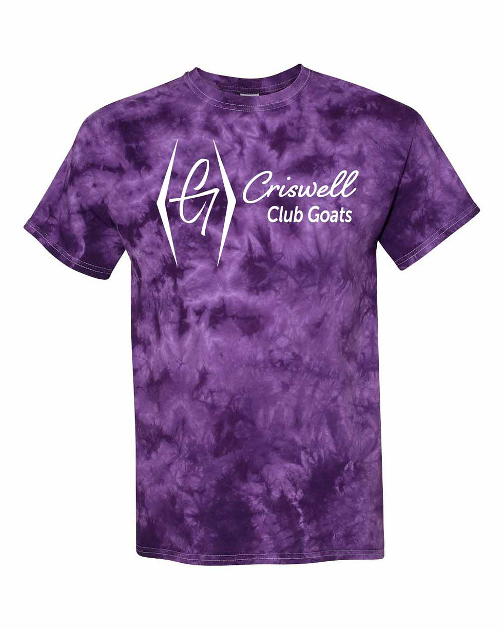 Thumbnail: Criswell Club Goats - Tie Dye - Adult/Youth/Unisex - D200CR