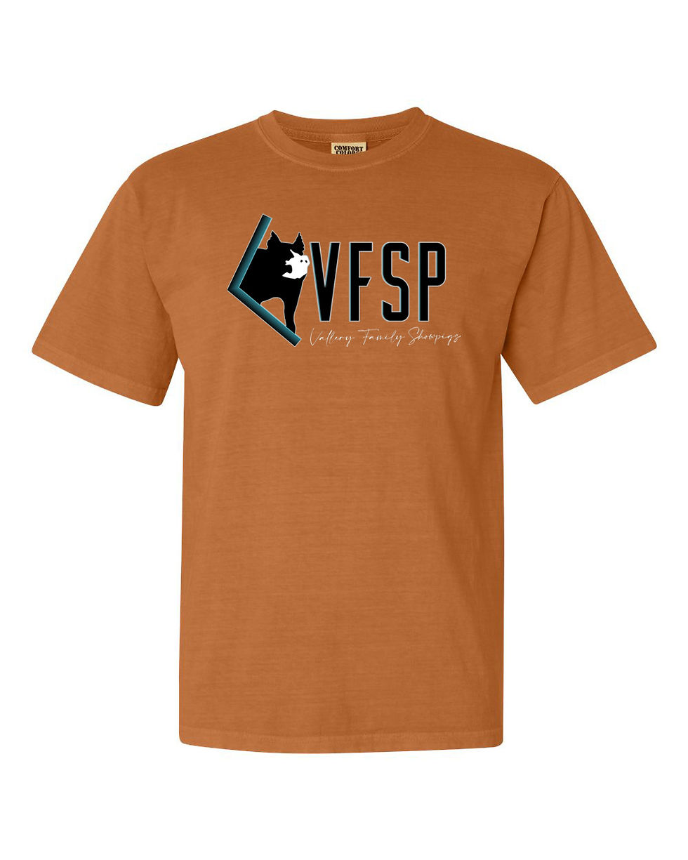 Thumbnail: Vallery Show Pigs - Comfort Colors - Tee/Long Sleeve - Adult/Unisex - 1717/6014