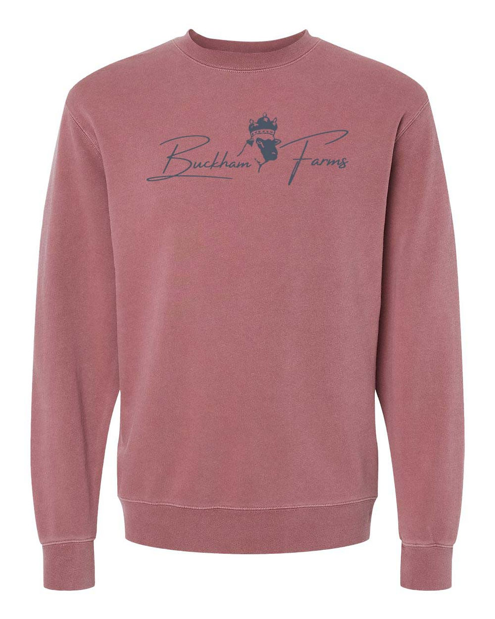 Thumbnail: Buckham - Comfort Pigment-Dyed Crew - Adult - PRM3500