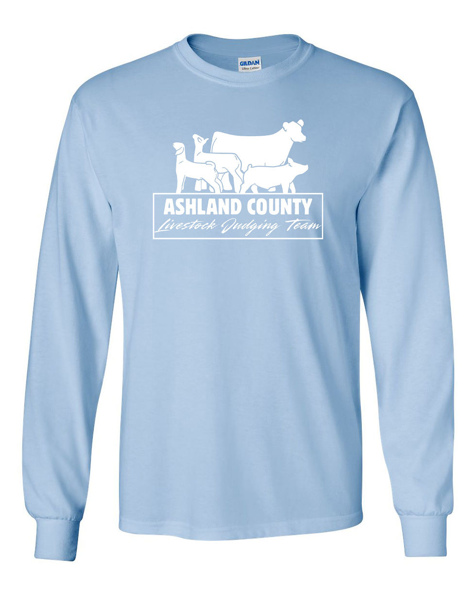 Thumbnail: Ashland Co. Judging - Cotton Long Sleeve - Gildan - Adult/Youth/Toddler - 2400