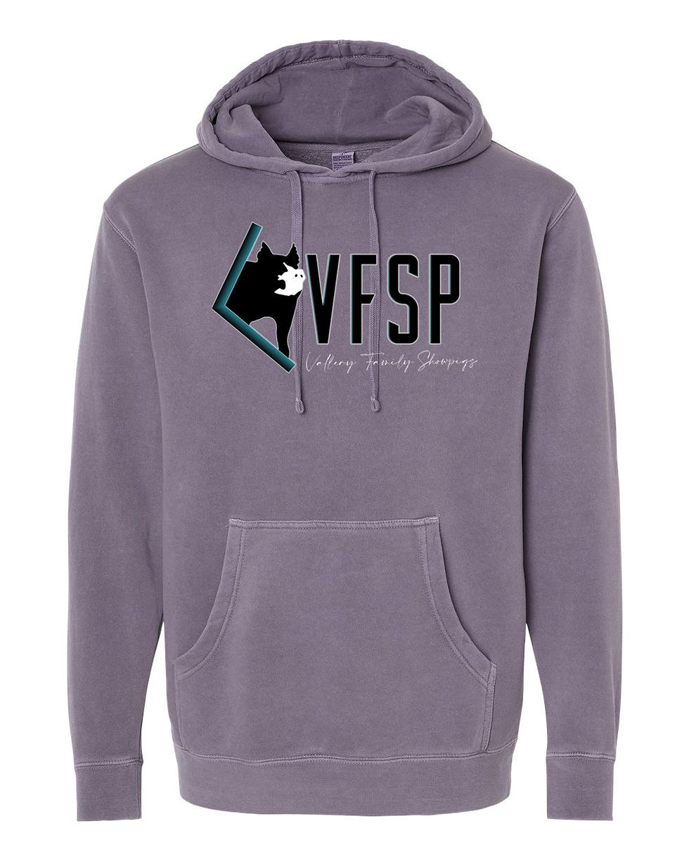 Thumbnail: Vallery Show Pigs - Comfort - Adult/Unisex - Solid Hoodie - PRM4500