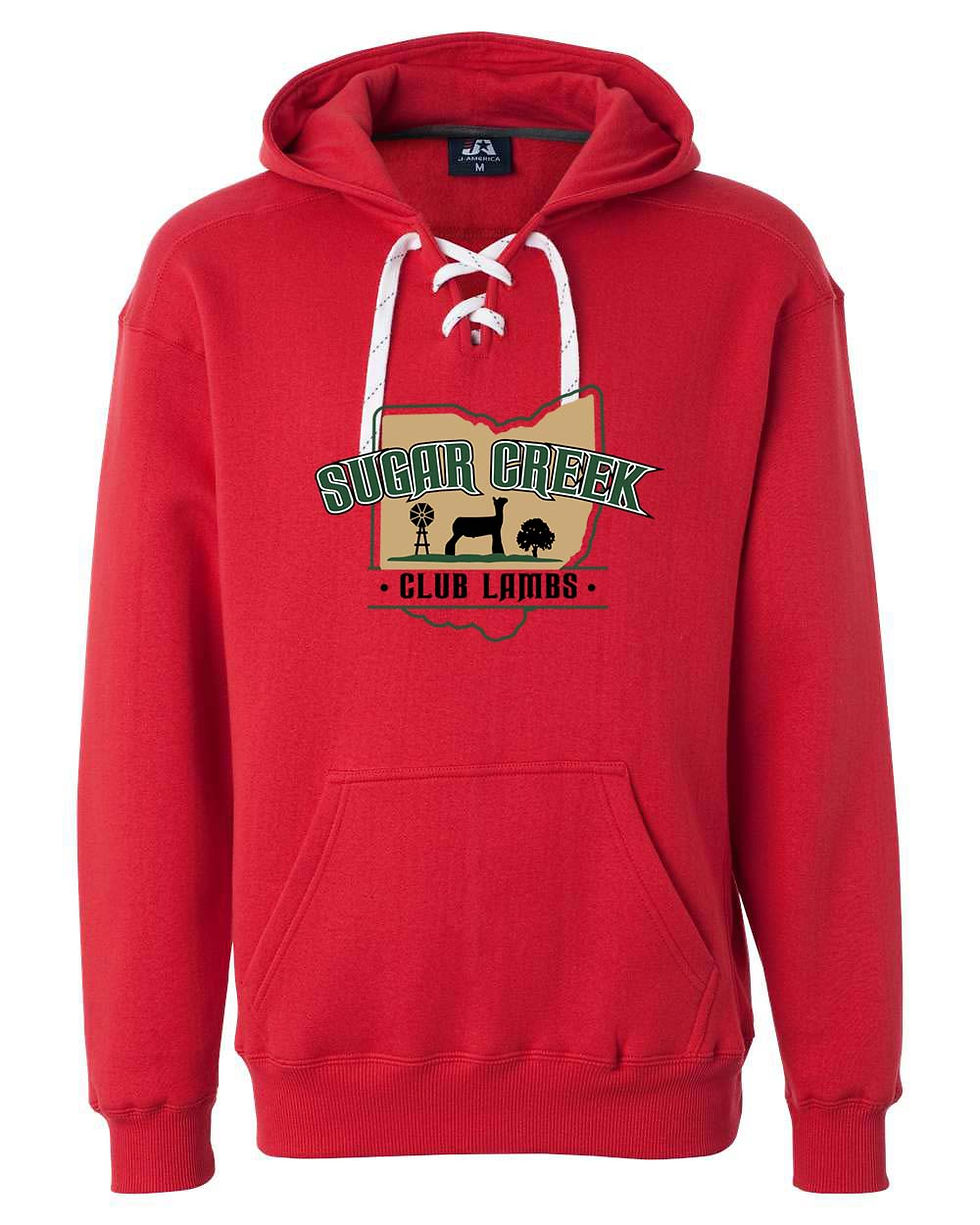 Thumbnail: Sugar Creek - Adult/Unisex - Lace Up Hoodie - JA8830