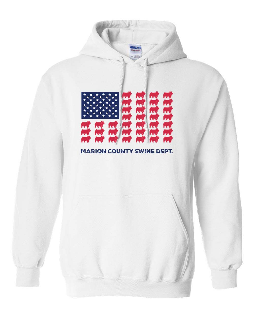 Marion Co. Swine Dept. - Gildan Hoodie - Youth/Adult/Unisex