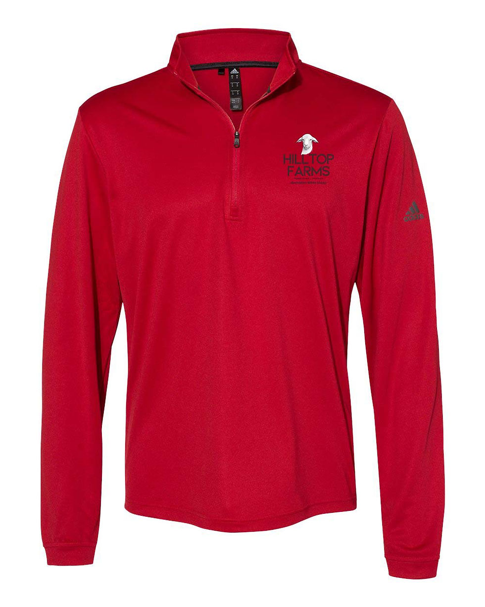 Thumbnail: Hilltop - Unisex - Performance Quarter-Zip - Adidas - A401