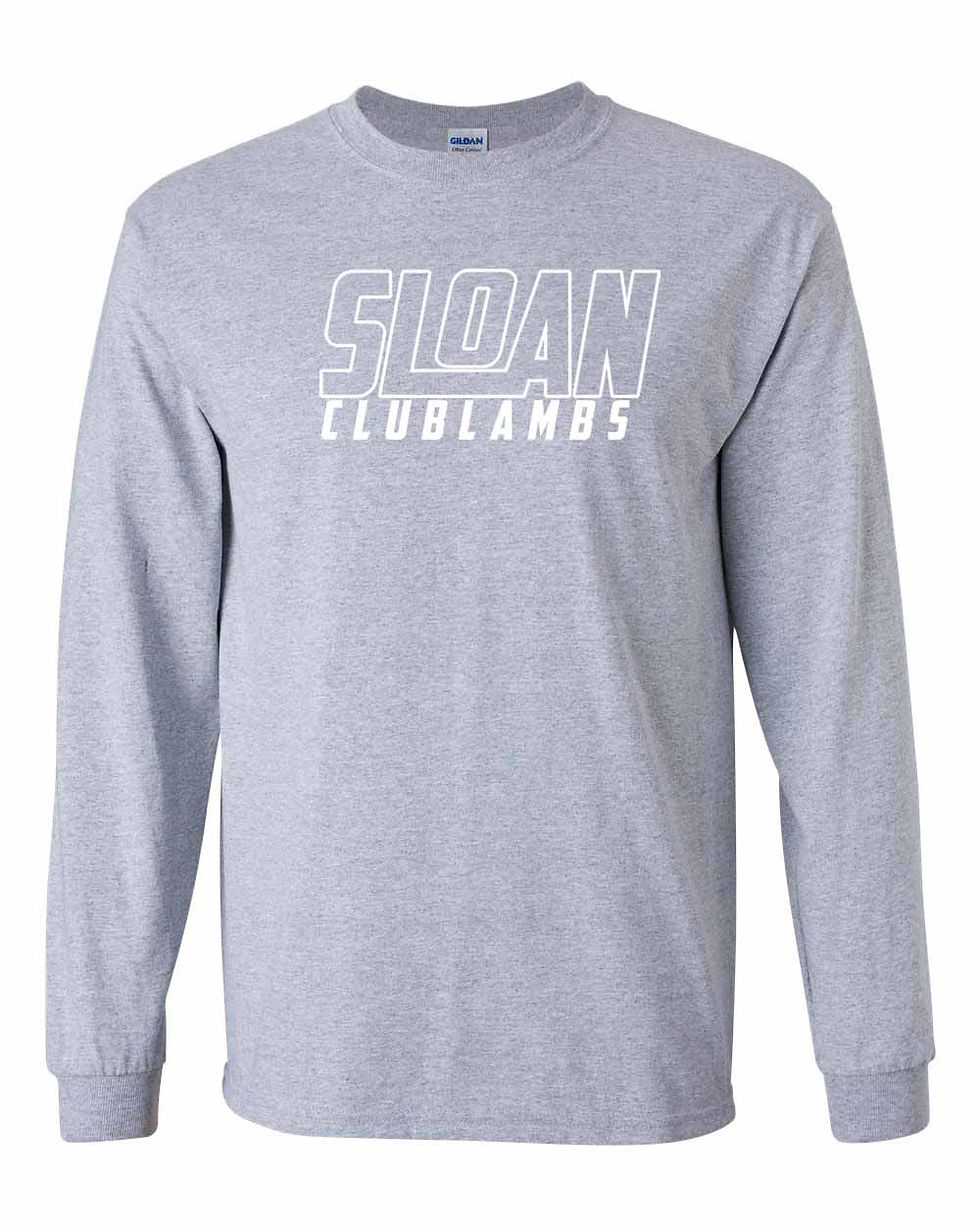 Thumbnail: Sloan Club Lambs - Long Sleeve Tee - Adult/Youth/Toddler/Unisex - Gildan