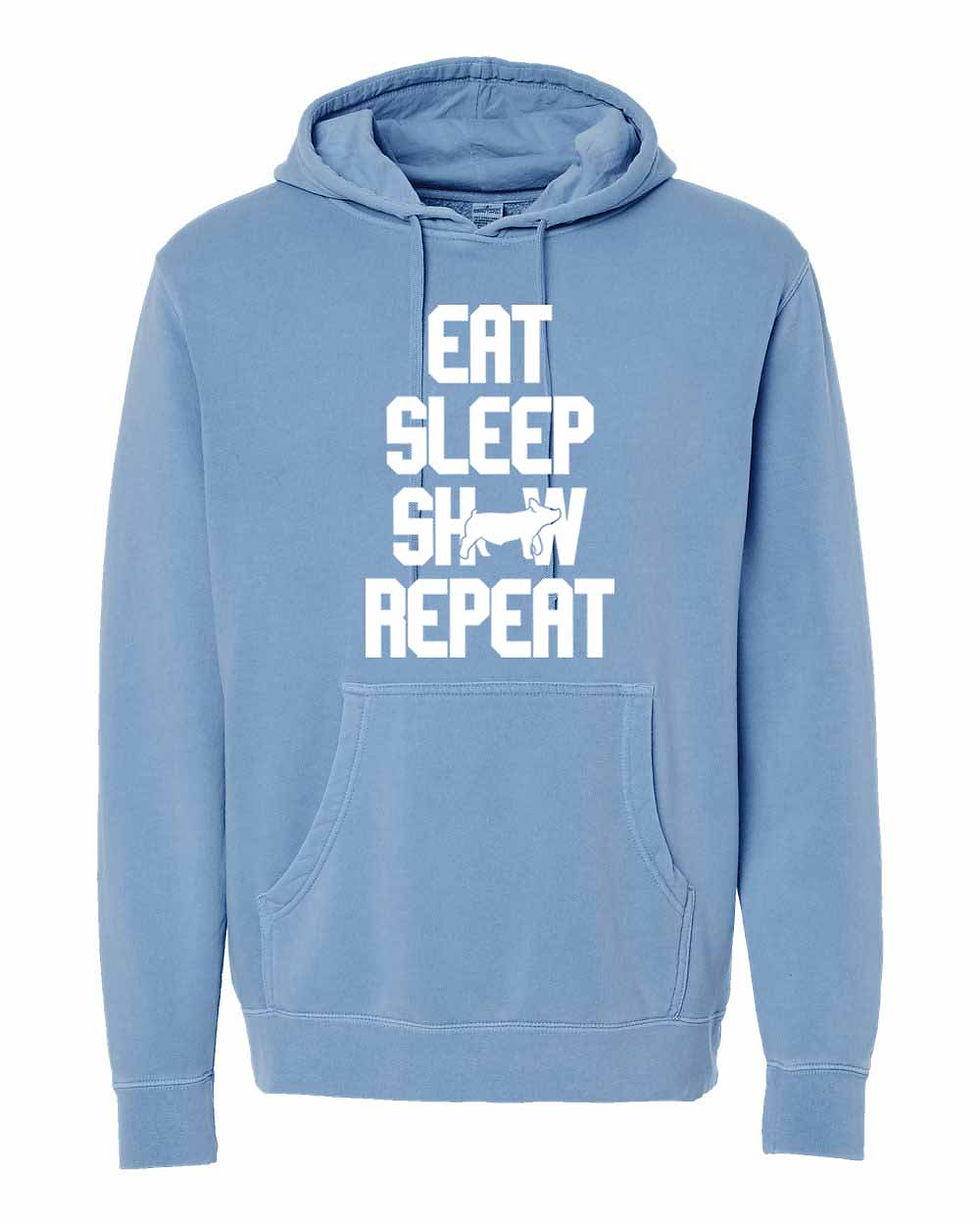 Thumbnail: OH Pigs - Comfort - Youth/Adult/Unisex - Solid Hoodie - PRM4500 - Eat