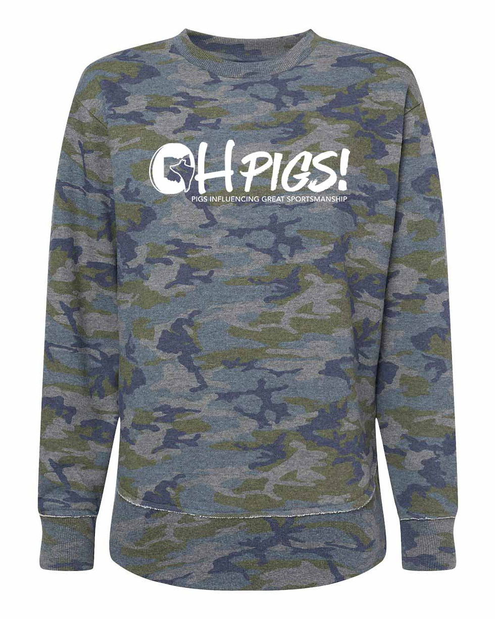 Thumbnail: OH Pigs - Women's Crew - Women's - 3525 - Logo