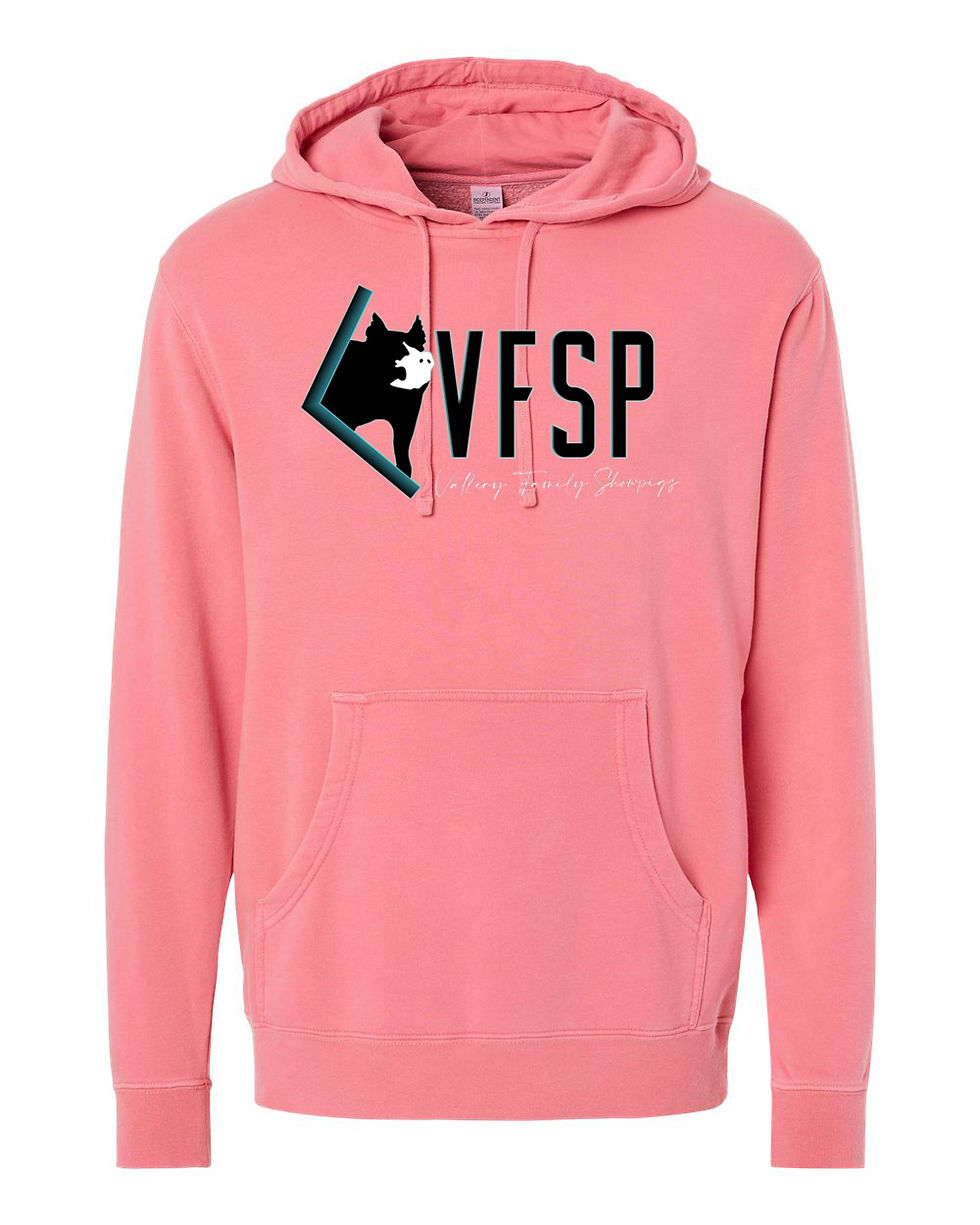 Thumbnail: Vallery Show Pigs - Comfort - Adult/Unisex - Solid Hoodie - PRM4500