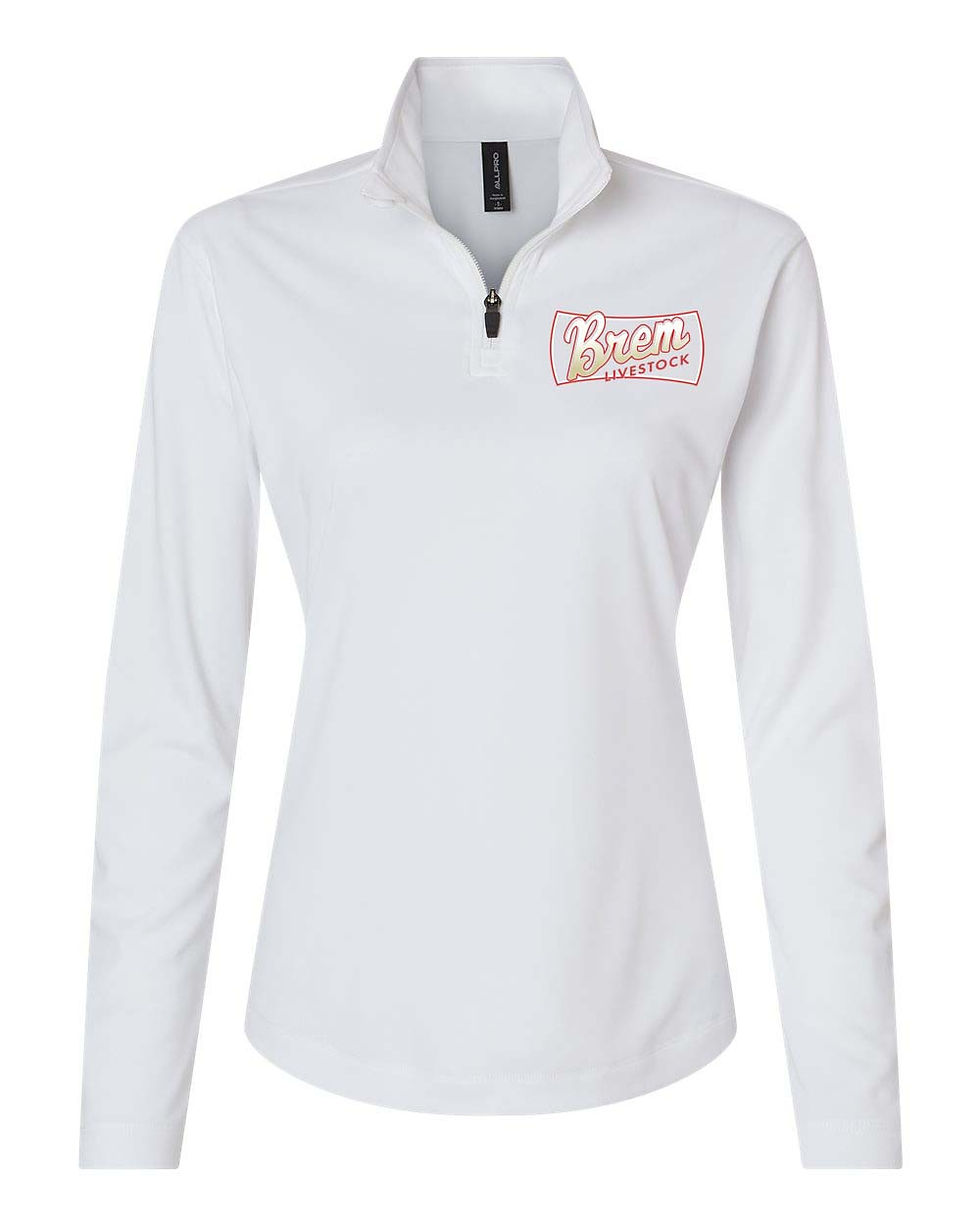Thumbnail: Brem - 1/4 Zip - Performance - Women's - 41870L