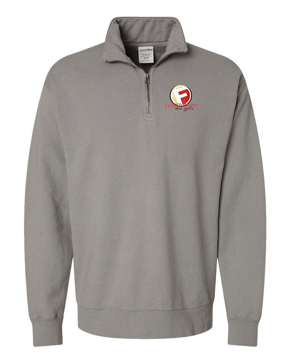 Thumbnail: FSG - 1/4 Zip - Hanes ComfortWash - Adult/Unisex - GDH425