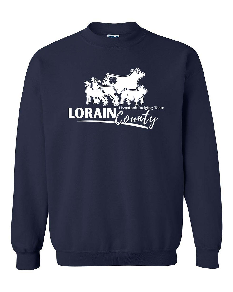 Thumbnail: Lorain Co. Judging - Crew - Youth/Adult/Unisex - Gildan