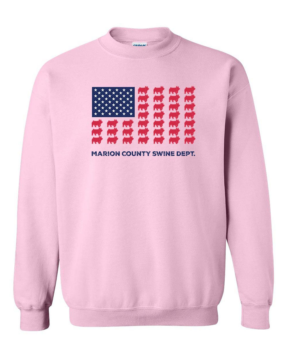 Thumbnail: Marion Co. Swine Dept. - Crew - Youth/Adult/Unisex - Gildan
