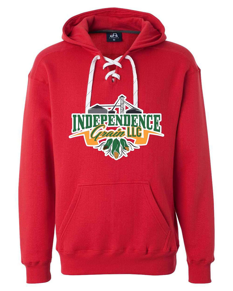 Thumbnail: Independence Grain LLC - Adult/Unisex - Lace Up Hoodie - JA8830