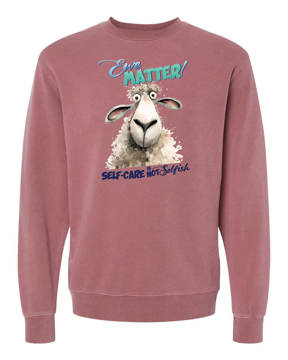 Thumbnail: "Ewe Matter" - Comfort Crew - Adult/Unisex - IDCPRM3500