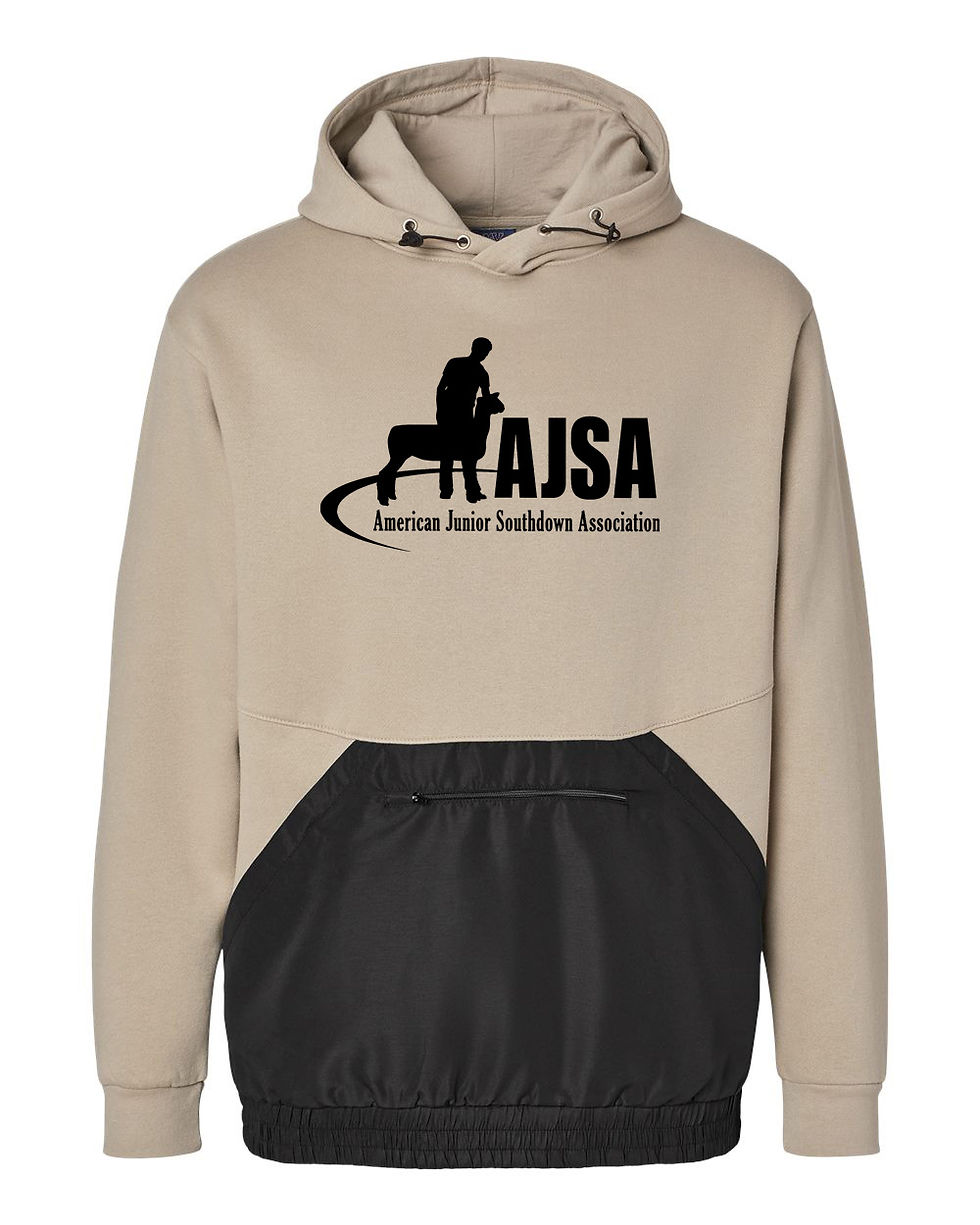 Thumbnail: ASJA - Unisex - Adult - Mixed Media Hoodie - 23112