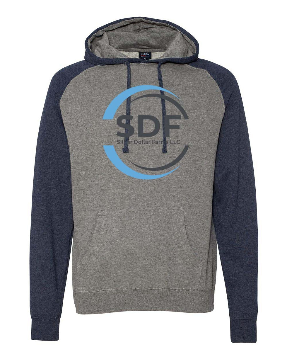 Thumbnail: SDF - Raglan Hoodie - Adult/Unisex - 40RP