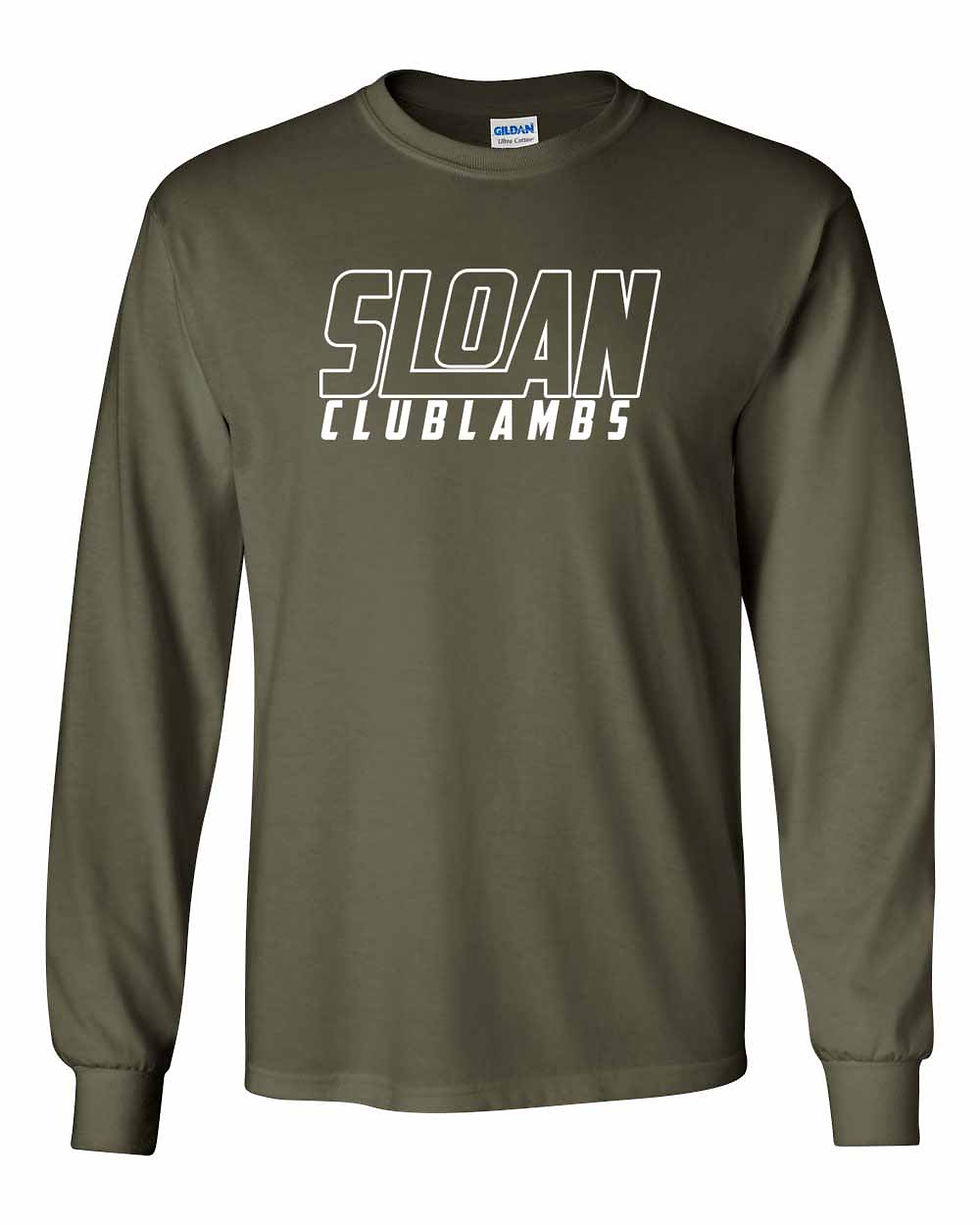 Thumbnail: Sloan Club Lambs - Long Sleeve Tee - Adult/Youth/Toddler/Unisex - Gildan