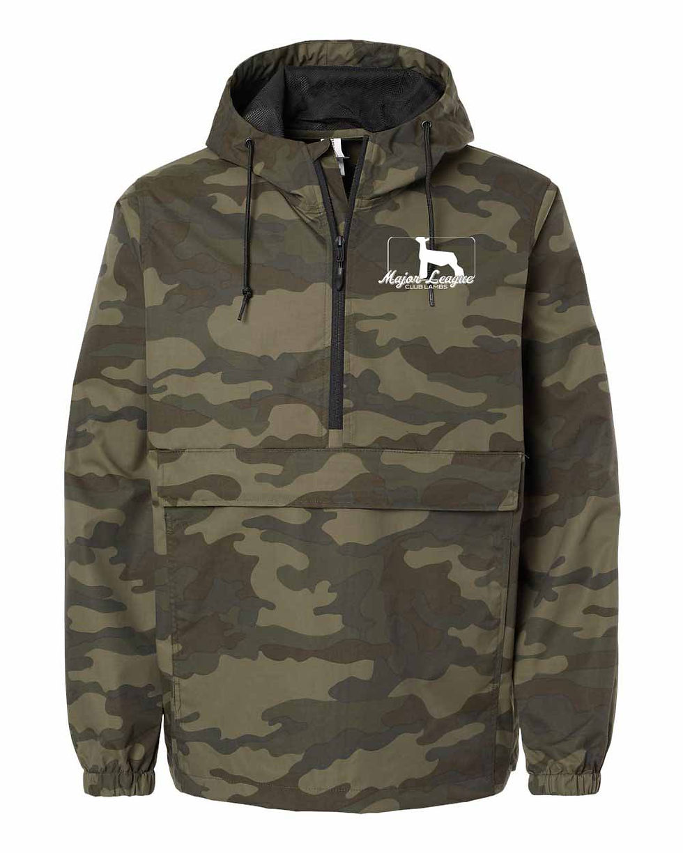 Thumbnail: Major League - Adult - Rain Jacket/Windbreaker - ITC EXP94NAW - White Print