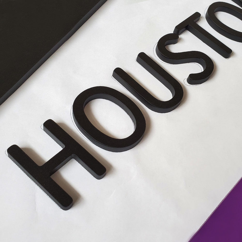 laser cut acrylic letters