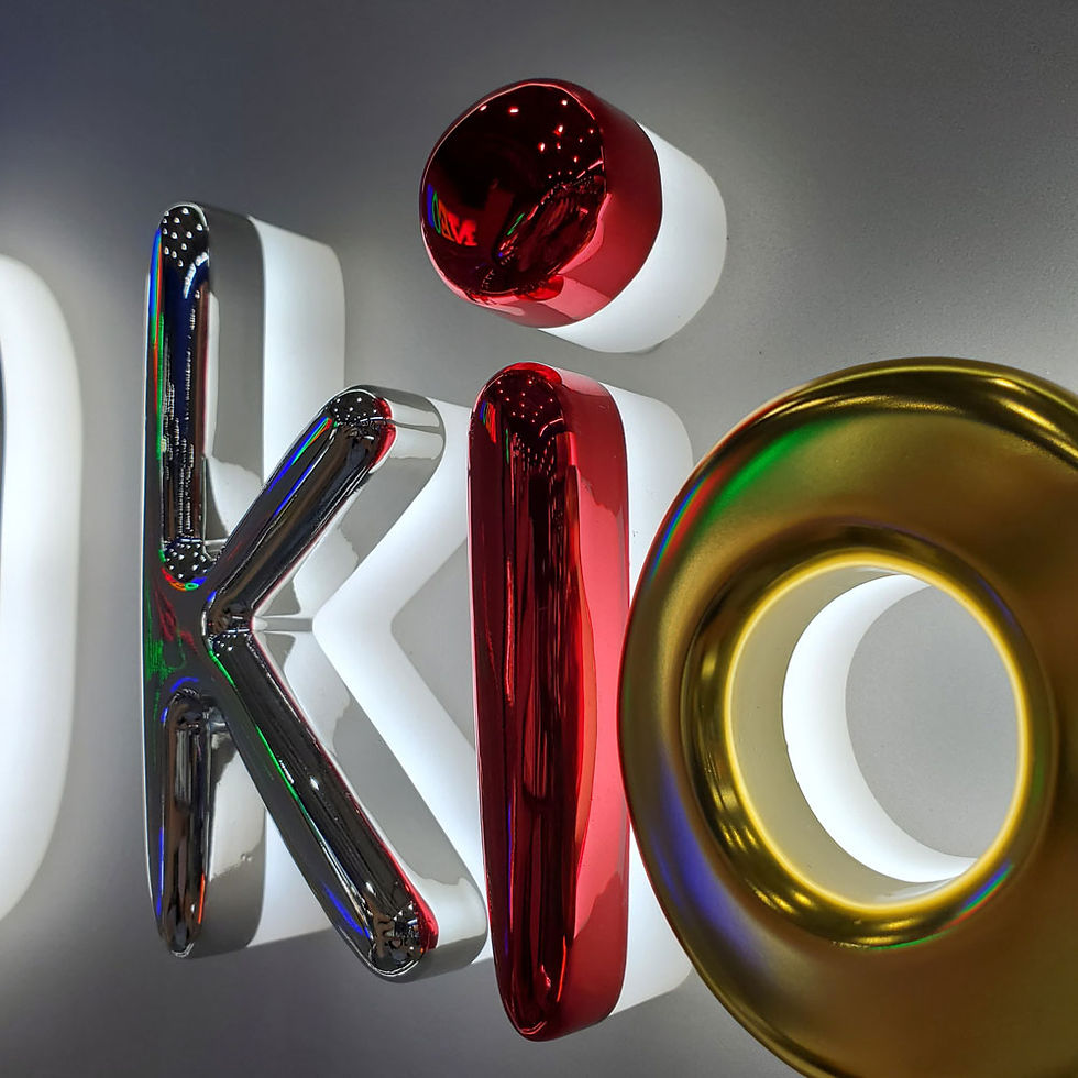 Thumbnail: Various Lighting Kinds colorful vacuum coating acrylic sign letter