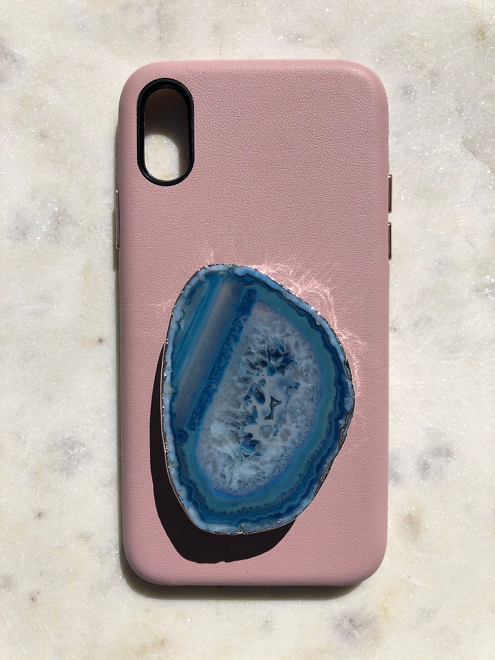 Thumbnail: BLUE AGATE PHONE GRIP