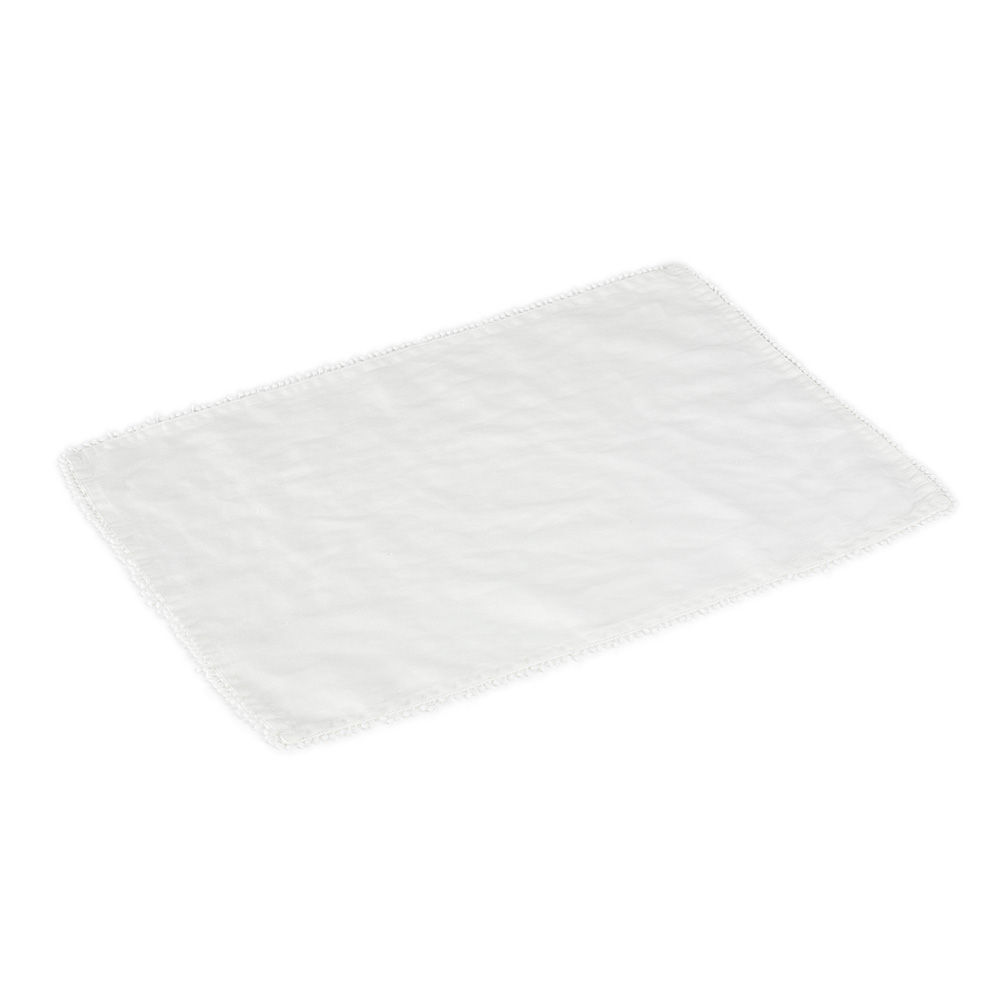 WHITE LINEN PLACEMAT