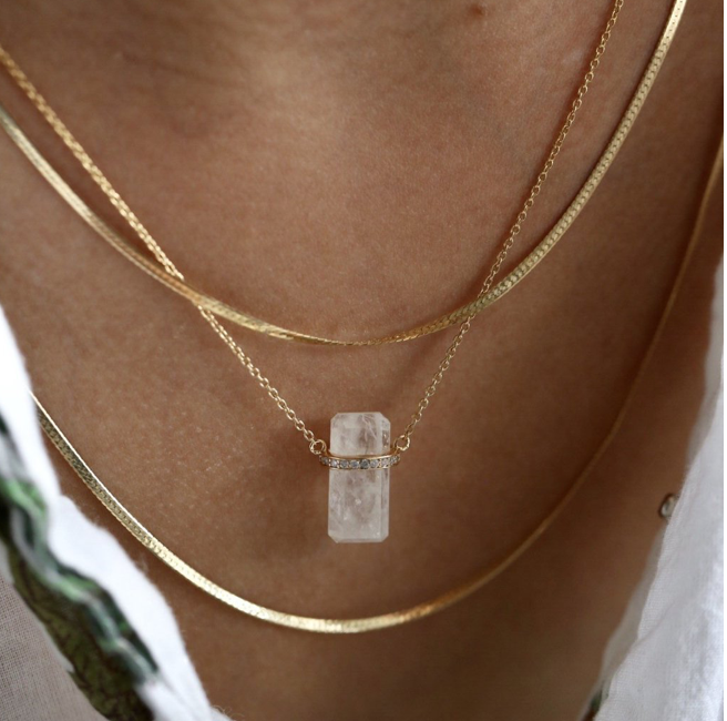 Thumbnail: LUMOS NECKLACE ~ MOONSTONE