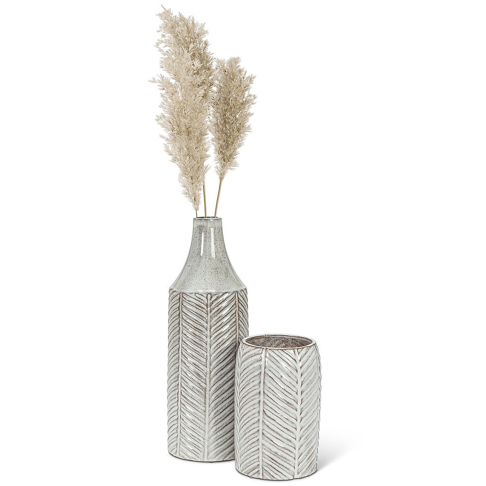 Thumbnail: MEDIUM HERRINGBONE VASE