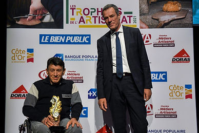 Lauréat et partenaire des Trophées de l'Artisanat de Côte-d'Or 2021