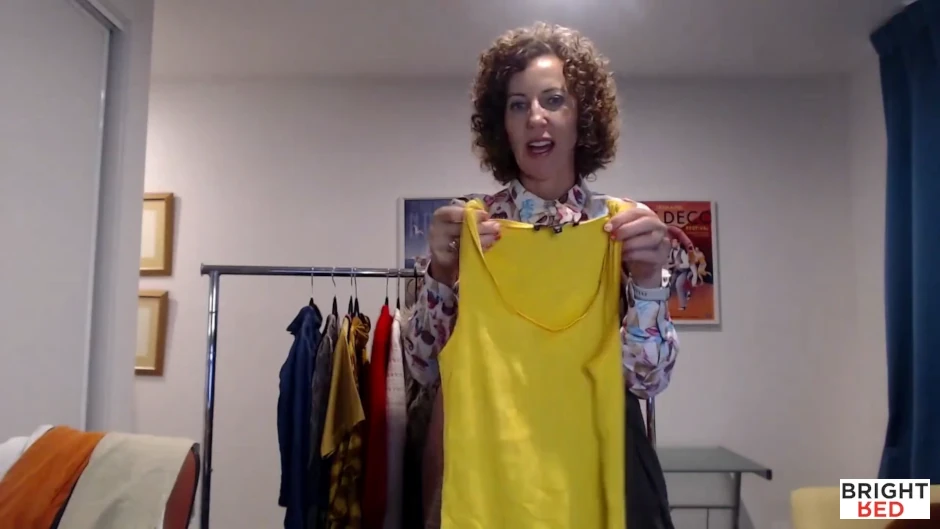 Max Yellow Cotton Singlet