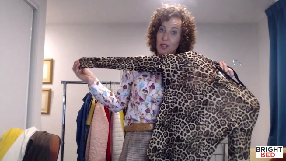 Lolly's Laundry Leopard Print Mesh from Biani Treasure Box