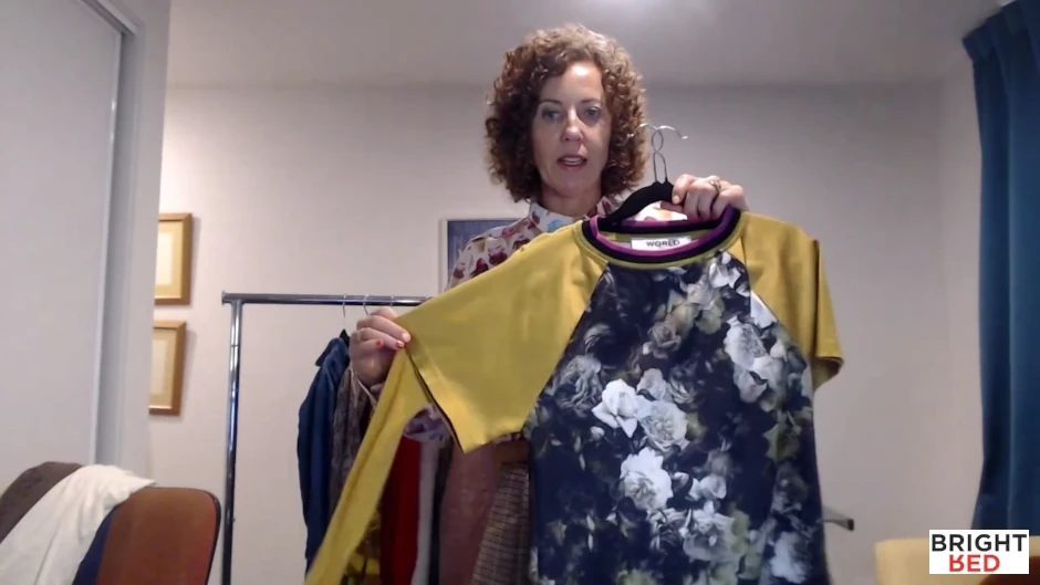 Yellow T-Shirt with Glassons Gold Merino