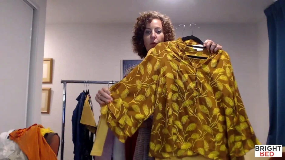 Karen Walker Top Paired with Merino Layer
