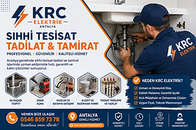 Antalya Sıhhi Tesisat