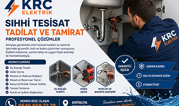 Antalya Sıhhi Tesisat